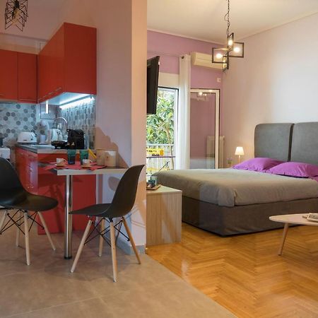 Stylish Modern Studio In The Heart Of Ateny Zewnętrze zdjęcie