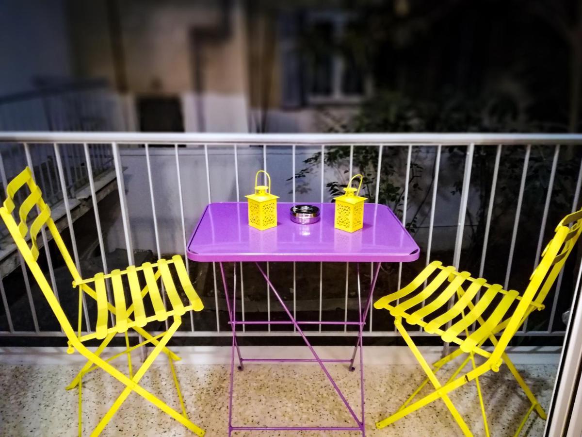Stylish Modern Studio In The Heart Of Ateny Zewnętrze zdjęcie