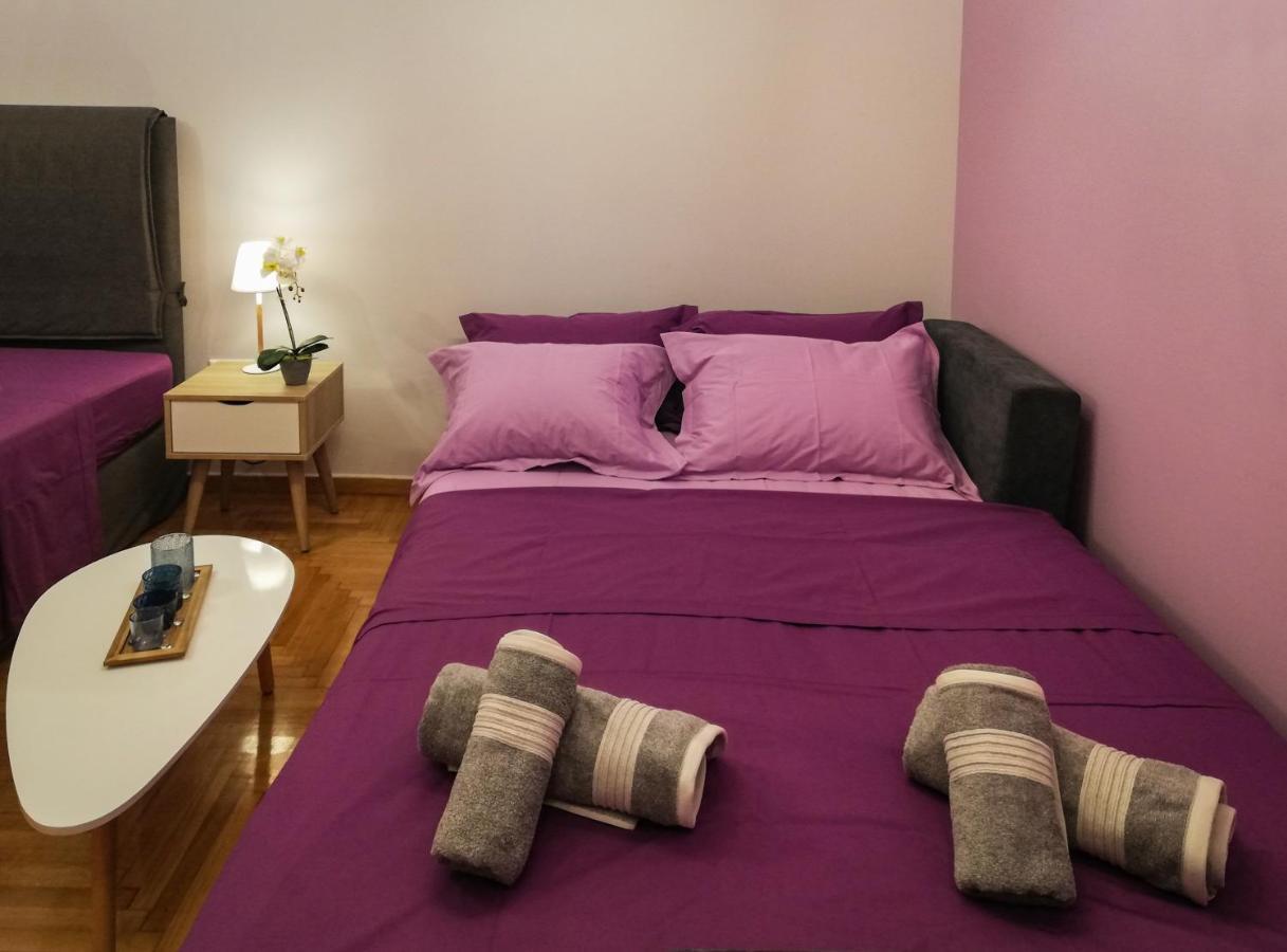 Stylish Modern Studio In The Heart Of Ateny Zewnętrze zdjęcie